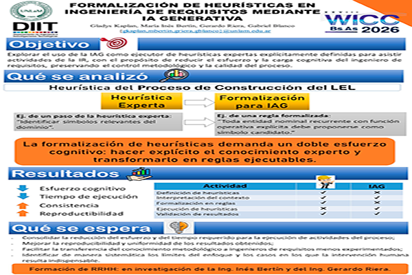 Formalización de Huerísticas en Ingeniería de Requisitos Mediante IA Generativa